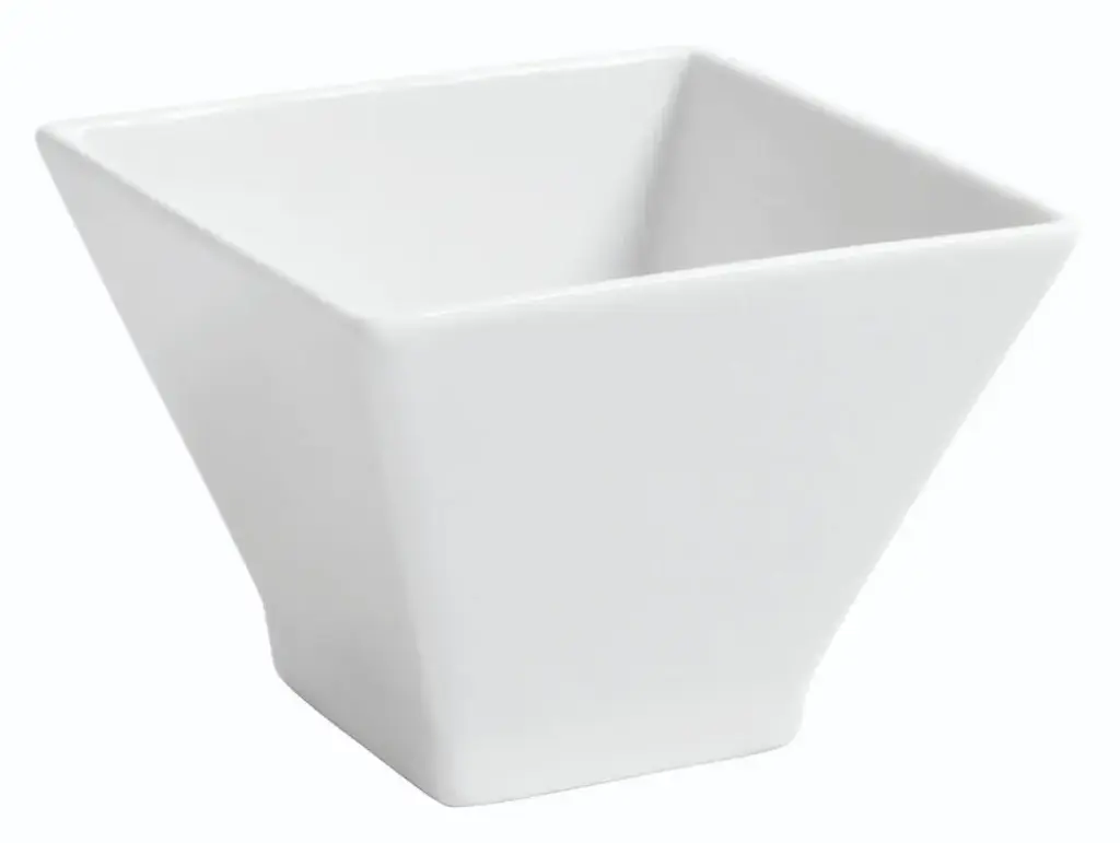 Bol degustación cónico porcelana 8x8x6 cm / 13 cl