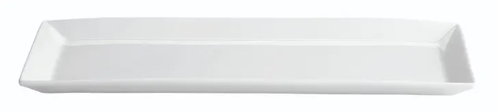 Fuente rectangular Ming porcelana 28x16x2 cm