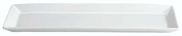 Fuente rectangular Ming porcelana 30x12x2 cm