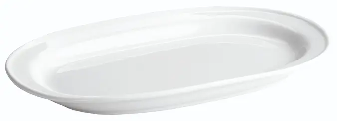 Fuente oval porcelana 29x18x2,5 cm