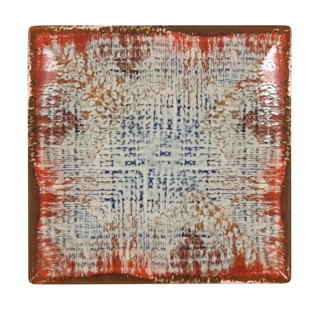 Plato llano Ming III Charro 25,5x25,5 cm