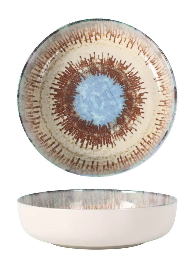Plato hondo Micenas Nordik 18x4,5 cm