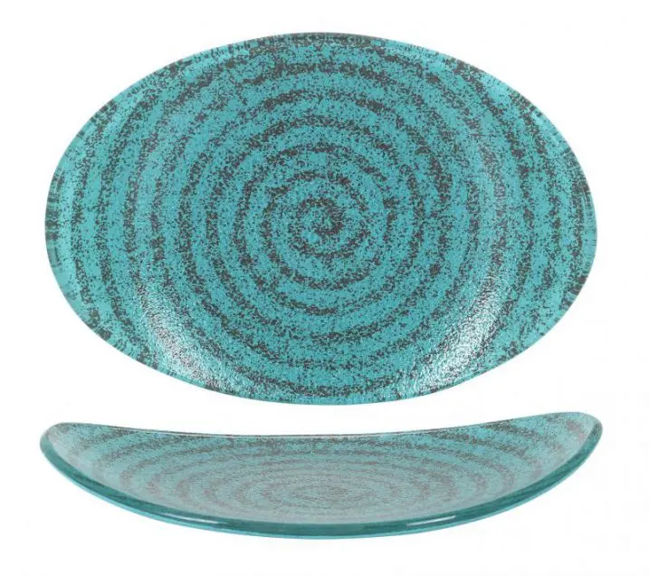 Fuente oval Escargot 19,5x14x2,5 cm