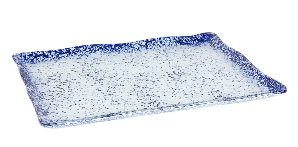 Zz26 Fuente Ming Cobalto 30X23 Cm.
