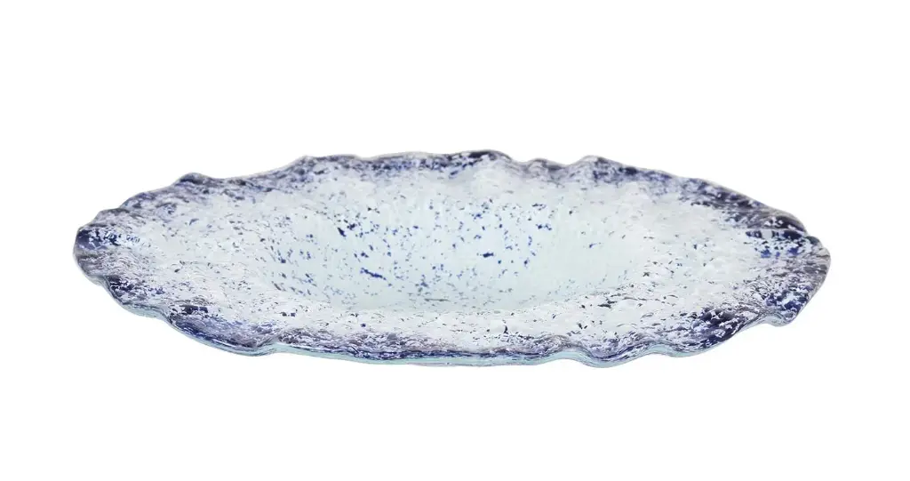 Plato risotto Murano cobalto 29x4 cm