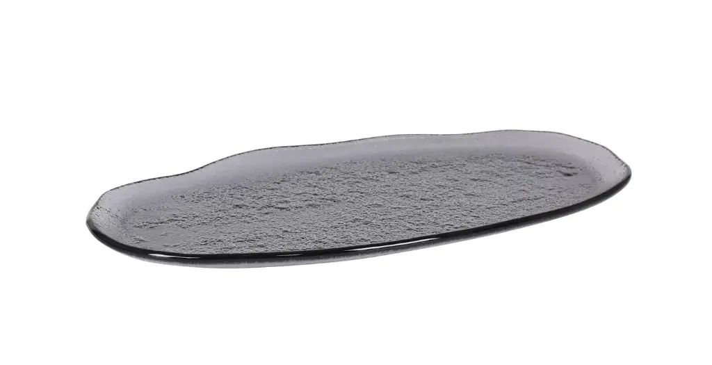 Fuente oval Murano 32x16x1,5 cm