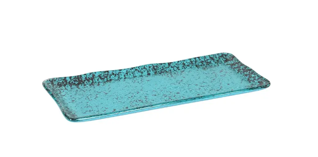 Fuente Ming turquesa 25x11 cm