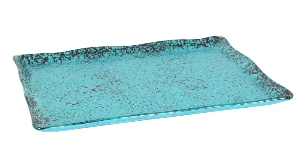 Zz26 Fuente Ming Turquesa 30X23 Cm.