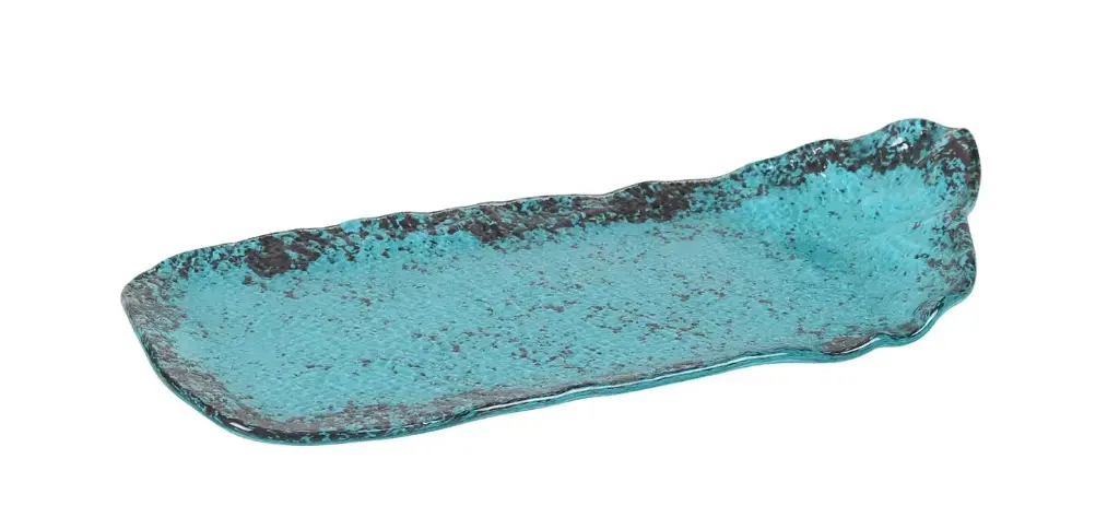 Fuente Etnic Turquesa 32X16 Cm.