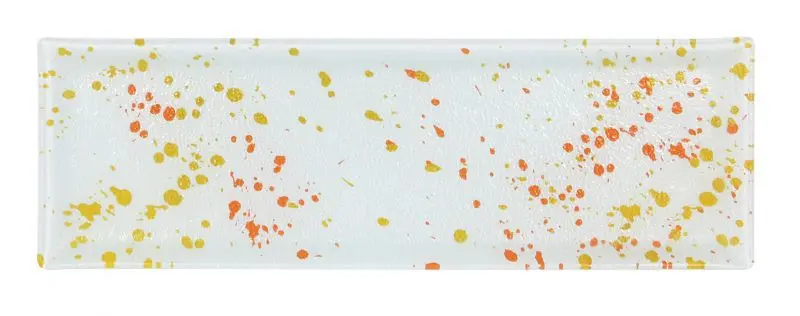 Fuente rectangular Lyra 40x13x1,5 cm