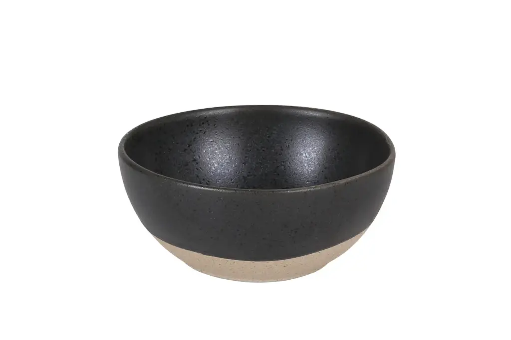 Bol oval Sucro negro 11,5x10x5 cm