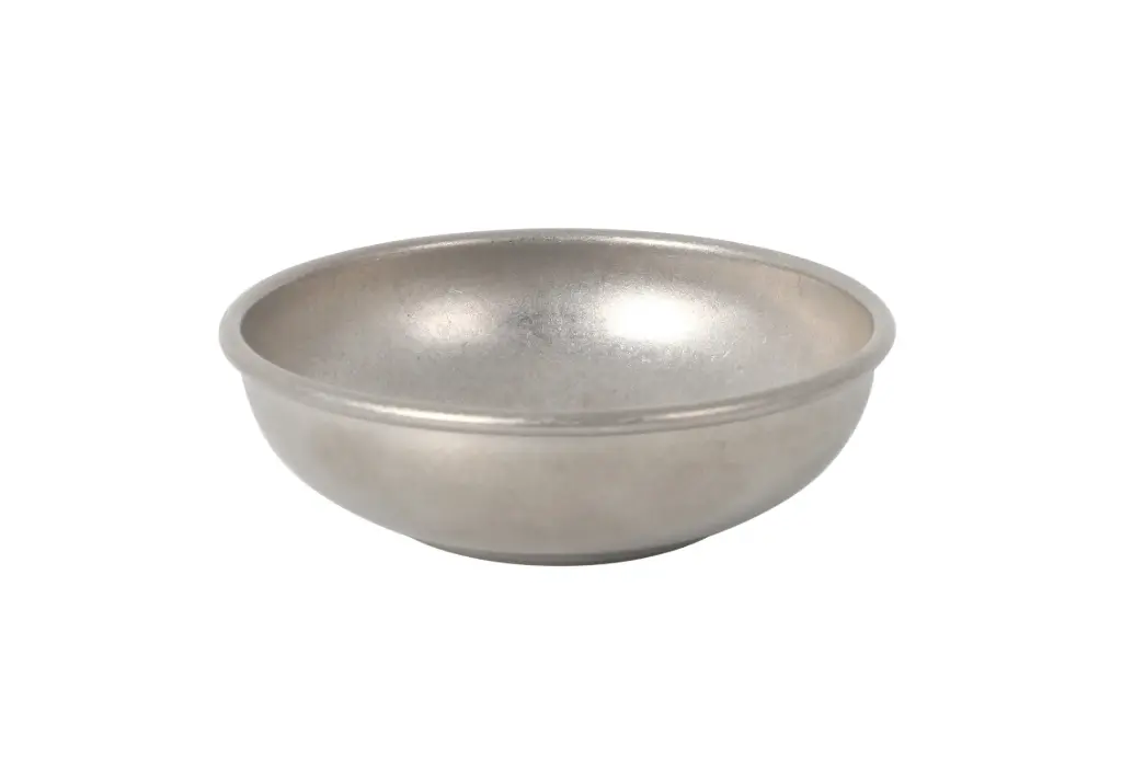 Bowl plata vieja de acero inoxidable Vintage ø9,5x3 cm 12 cl