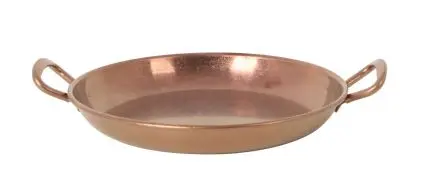 Cazuela Degustacion Vintage Cobre Con Asas 17X2.5 Cm.