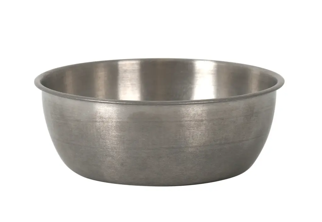 Bol Vintage de acero inoxidable 14,5x5 cm