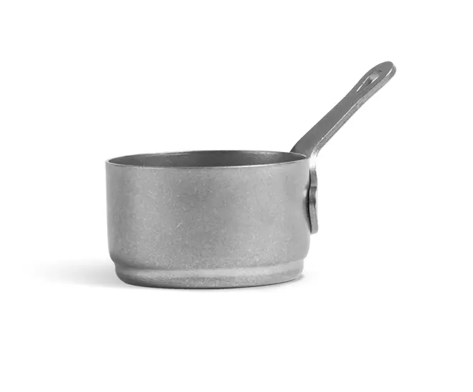 Bol Degustacion Vintage Inox. Con Asa 7.2 Cm.