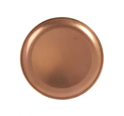 Plato Postre Vintage Cobre 20 Cm.