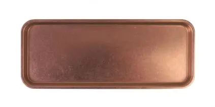 Fuente Rectangular Vintage Cobre 32X13X1.2 Cm.