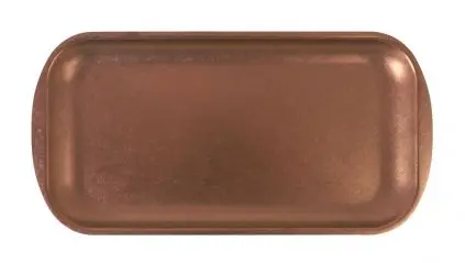 Fuente Rectangular Vintage Cobre 33.5X17X1.5 Cm.