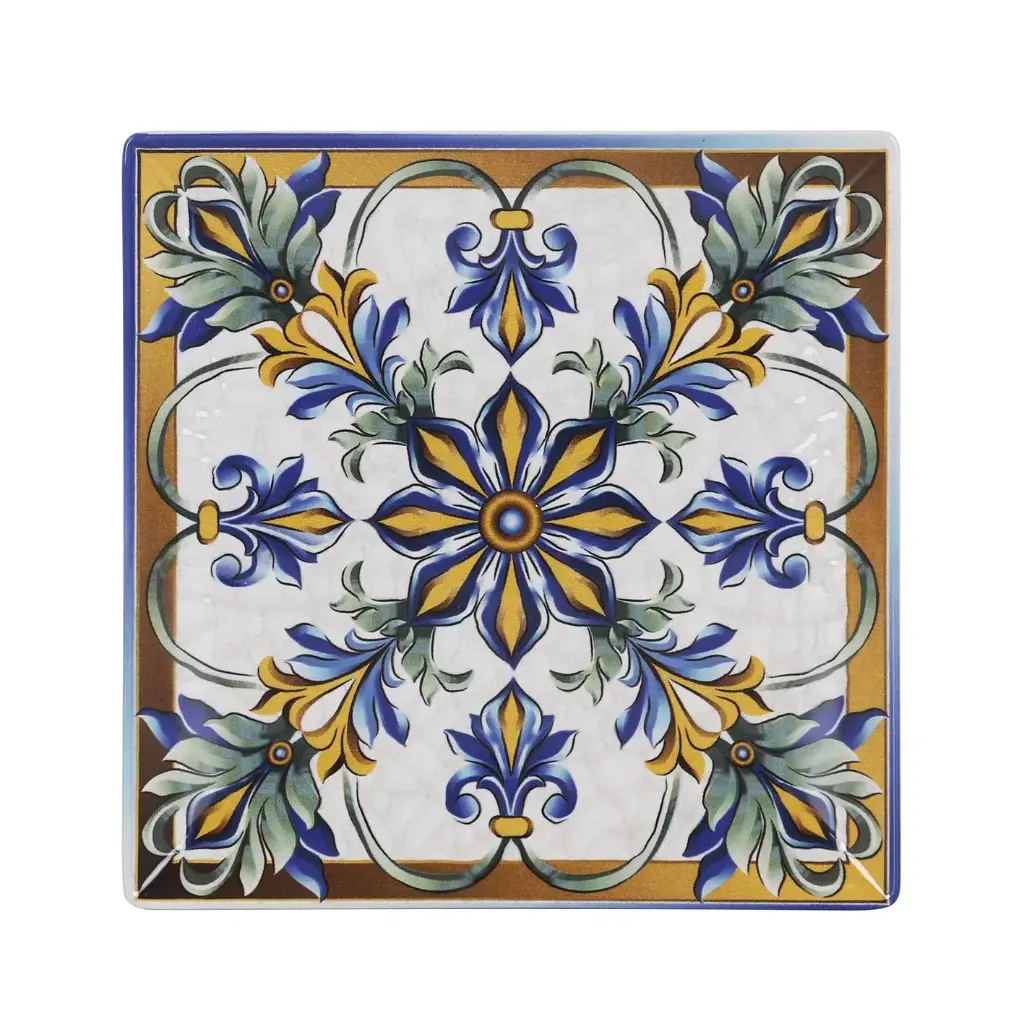 Plato llano Stonware Bizancio 24x24x2 cm