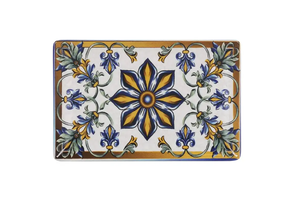Fuente Ming II Stonware Bizancio 13x20x2 cm