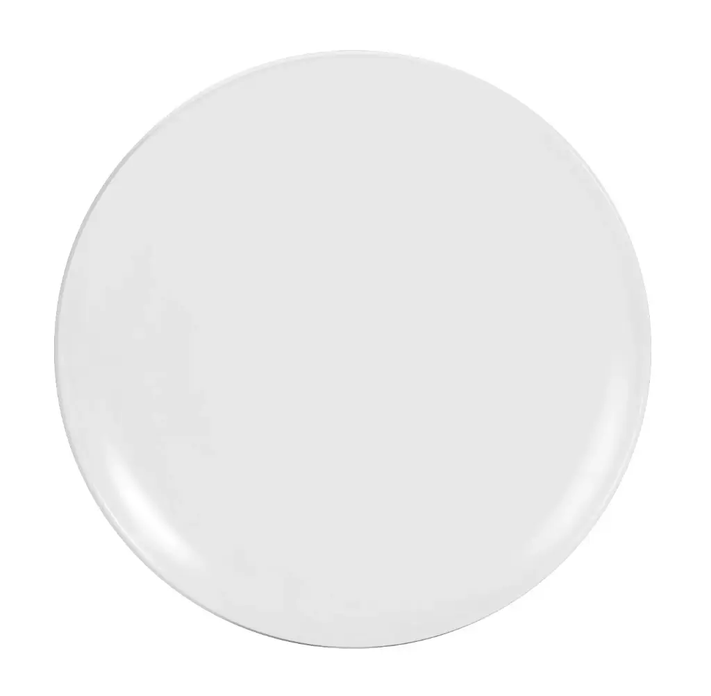 Plato presentación Infinity Stonware blanco 32x2,5 cm