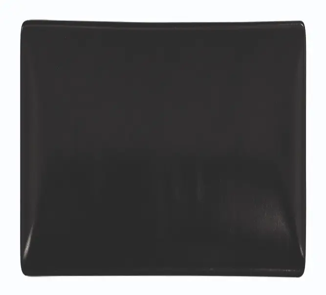 Plato pan negro 16x16x2 cm Ming II