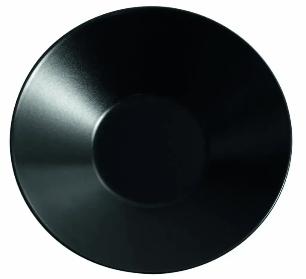 Plato hondo The Reserve Stonware negro 23x5 cm