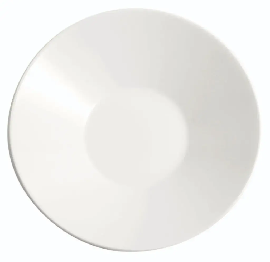 Plato Hondo The Reserve Stonware Blanco 23X5 Cm.