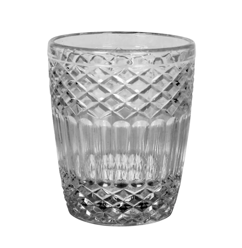 Vaso Venecia bajo gris 29 cl