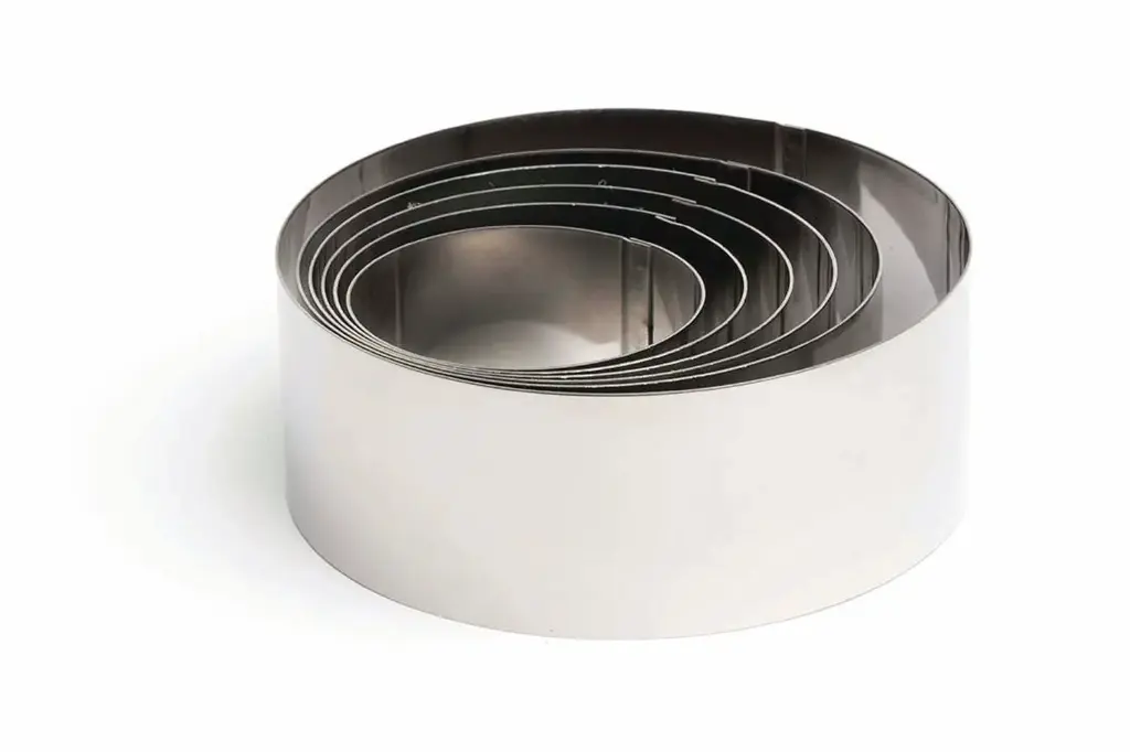 Aro Redondo Inox. 7X4.5 Cm.