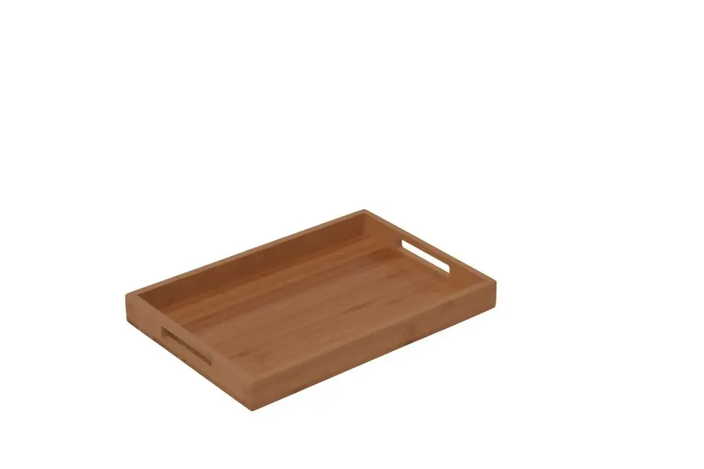 Caja Madera Bambu 30X20X3 Cm.