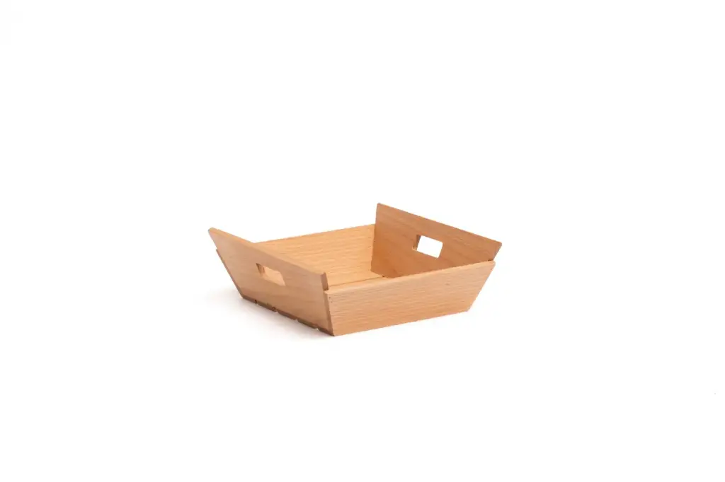 Caja Madera 21X21X7 Cm.