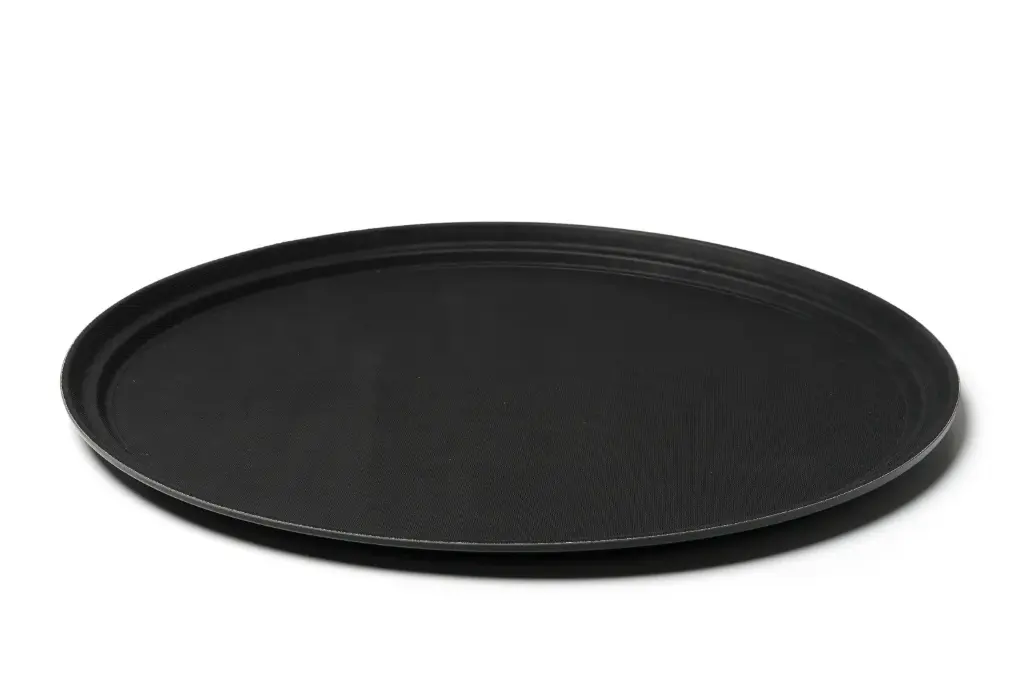Bandeja camarero antideslizante oval 56x68 cm