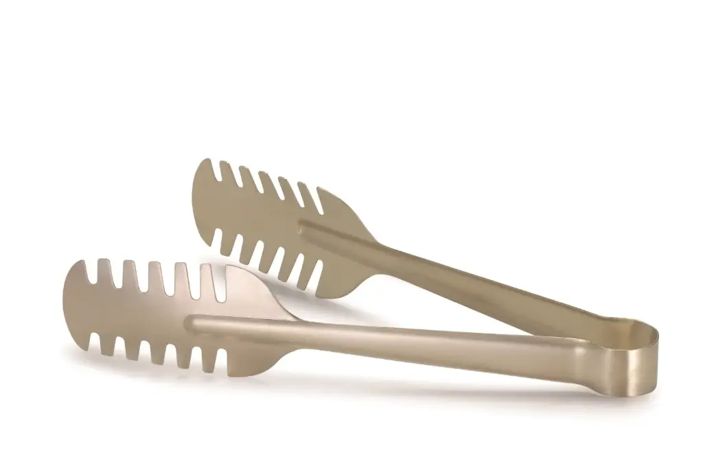 Pinza buffet espagueti Luxe champán 24 cm