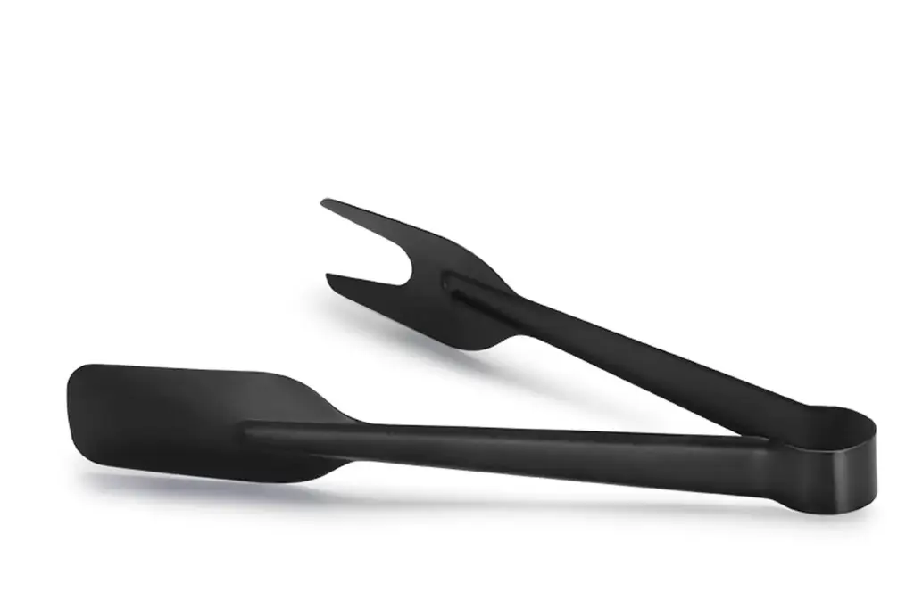 Pinza buffet ensalada negra Luxe 24 cm