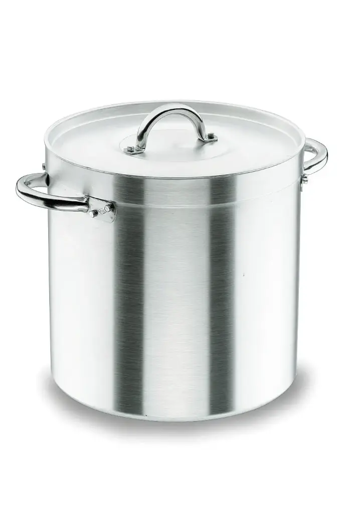 Marmita Chef Aluminio C/Tapa 40 Cm.
