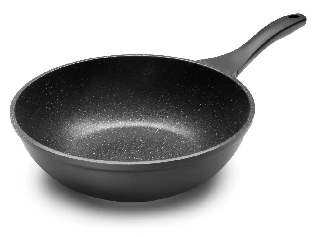 Wok aluminio fundido Eco-piedra 28 cm