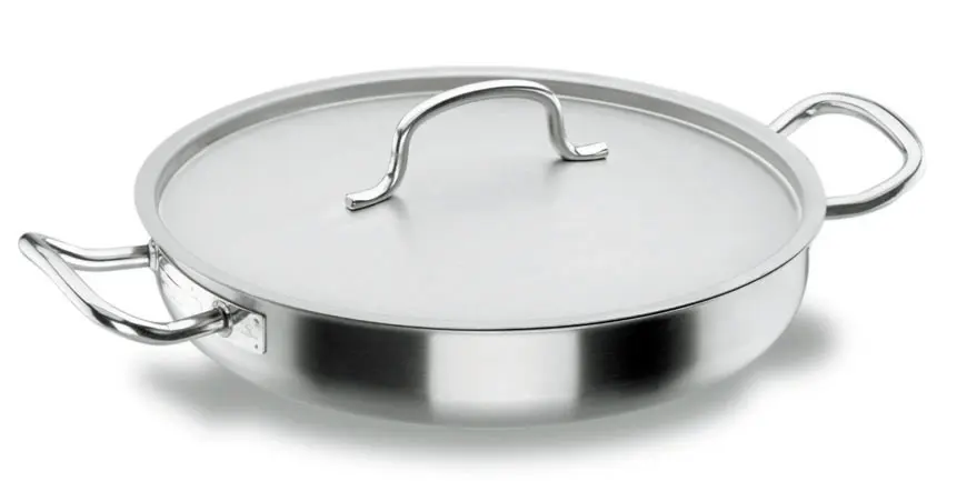 Paellera chef de acero inoxidable 60 cm