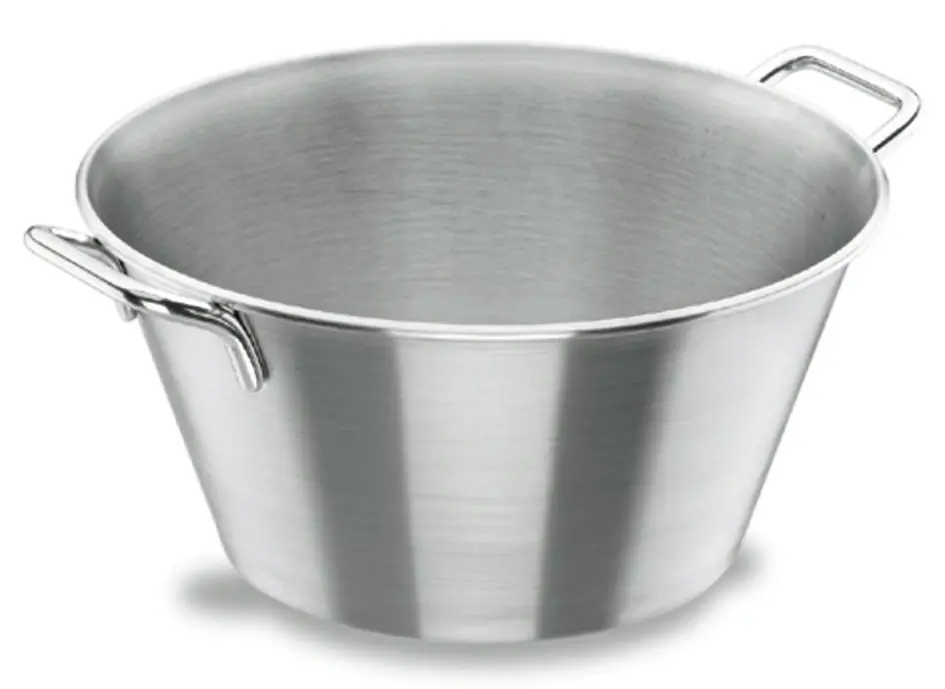 Caldero Conico C/Asas Inox. 28 Cm.                
