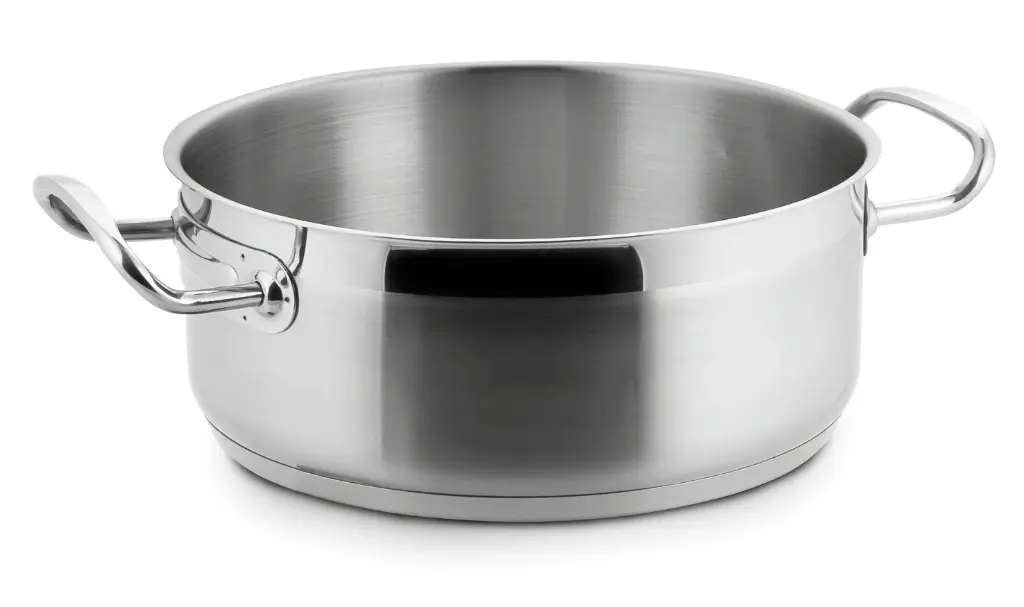 Cacerola baja sin tapa Eco-Chef de acero inoxidable 16 cm