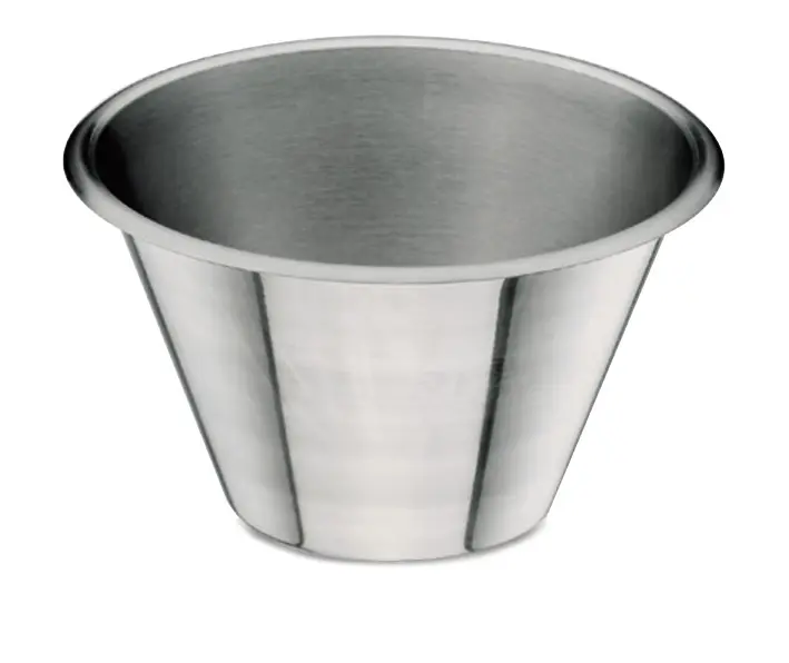 Fuente Conica Inox. 20 Cm.           