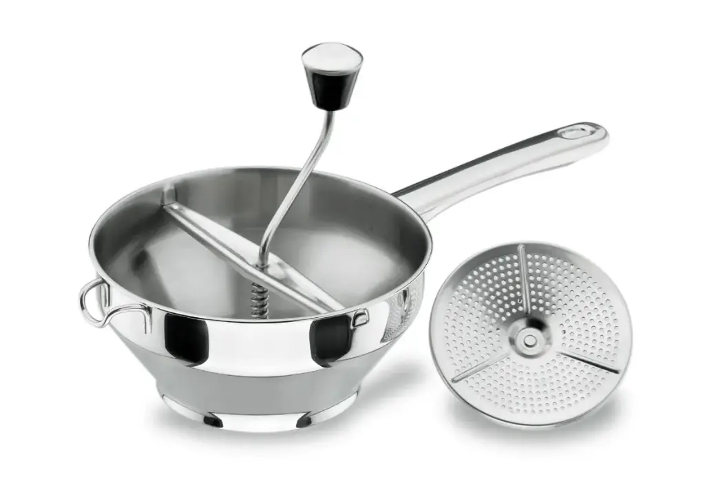 Pasapures Inox. 3 Discos 24 Cm.       
