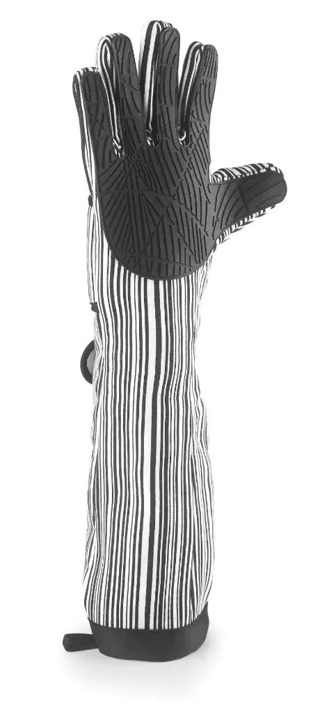 Guante textil / silicona largo 48 cm