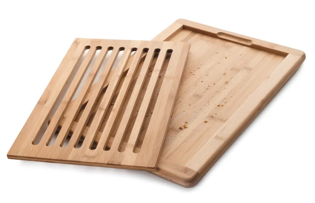 Tabla pan madera bambú 40x30x2 cm