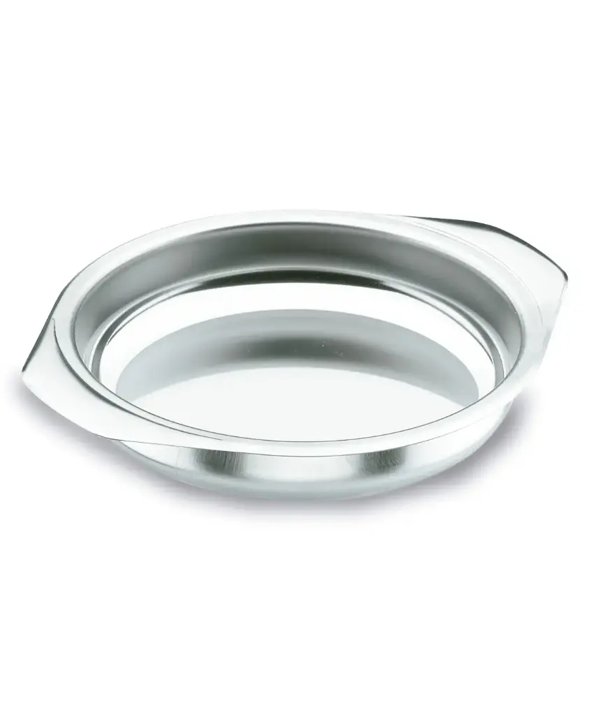 Plato huevo de acero inoxidable 16 cm