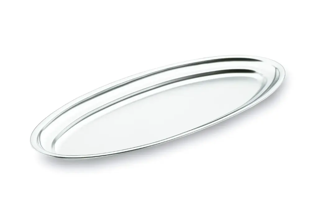 Fuente Oval Pescado Inox. 80 Cm.                    