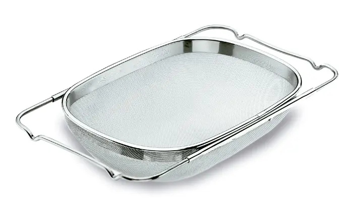 Escurridor extensible de acero inoxidable
