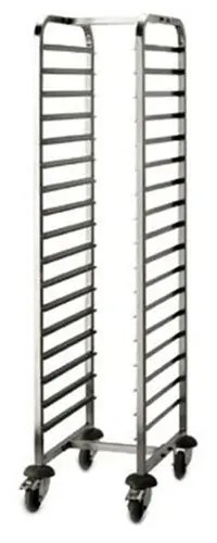 Carro Pastelero Inox. 20 Bandejas 60X40 Cm.        