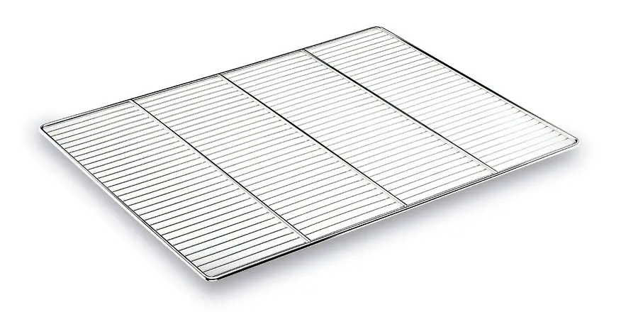 Rejilla GN 2/1 de acero inoxidable