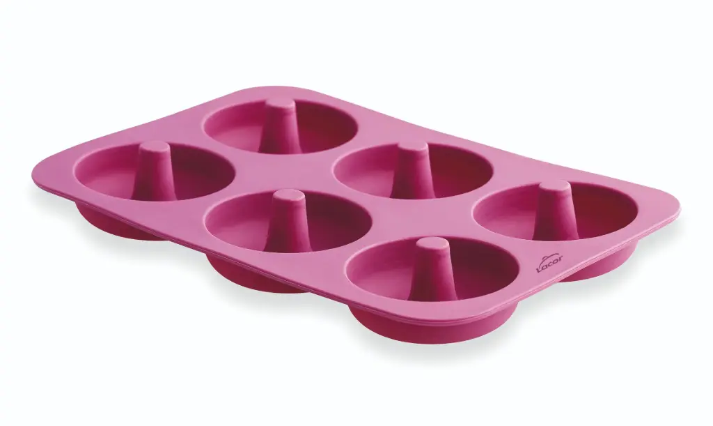 Set 2 Moldes Silicona Donut
